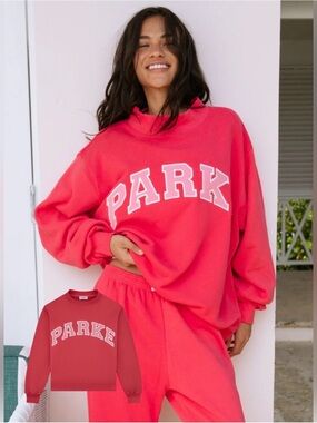 Parke Flamingo Mockneck